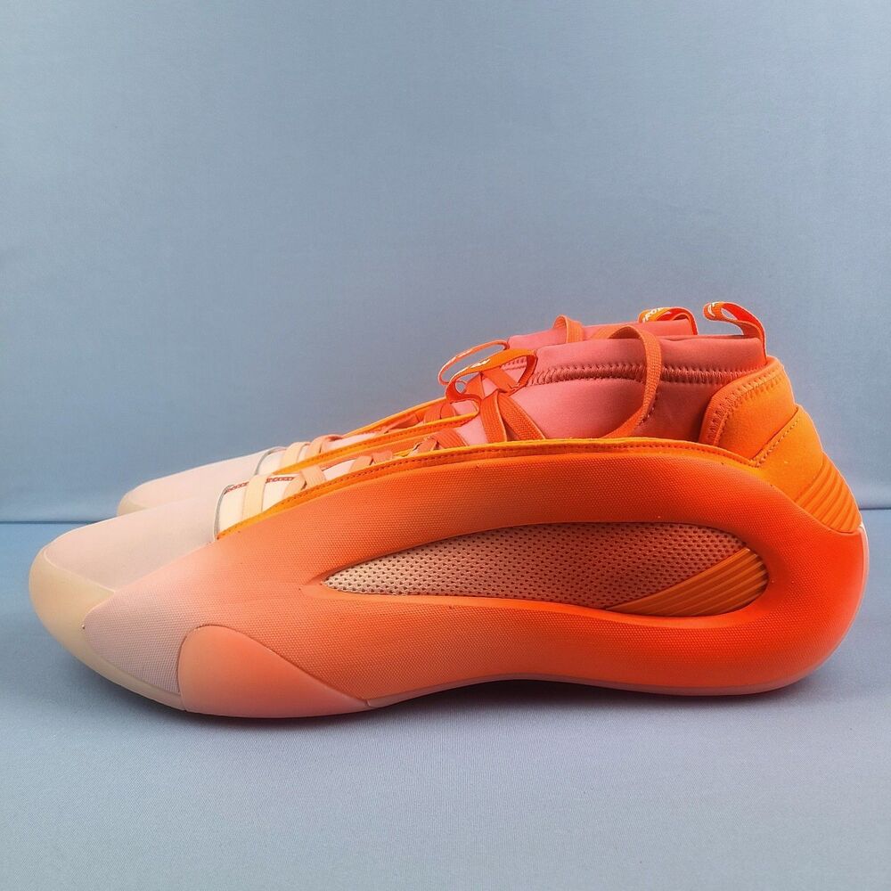 Adidas Harden Vol 8 Mens Size 15 Drew League Basketball Shoes Orange Pink IH3652